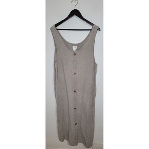 Flax Women's Maxi Dress in Beige